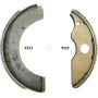 Patin de frein RINNER BS9313