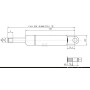 Vérin à gaz STABILUS CA043109