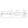 Vérin à gaz STABILUS CA0550BM