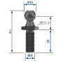 Boulon STABILUS CA8442LT