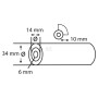 Rouleau COPENHAGEN PRO CP2331172