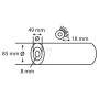 Rouleau murale COPENHAGEN PRO CP2330006