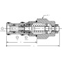Clapet DANFOSS CP4411B0EB451