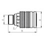 Raccord rapide FASTER CPV081412SAEF