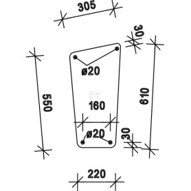 Pare-brise UNIVERSEL D7701