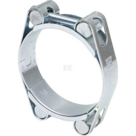 Schlauchschelle 55-65 mm zwei Schrauben'Doppelband'DIN912 verzinkt UNIVERSAL DBHC5565