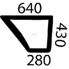 Cristal derecho UNBRANDED E48362N