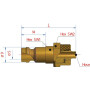 Raccord rapide LÜDECKE ESM6SQ
