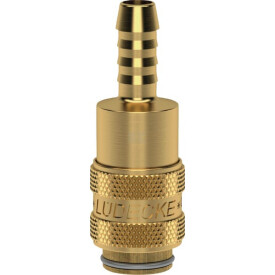 Schnellkupplung+Tülle 4mm LÜDECKE ESM4T