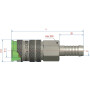 Raccord rapide LÜDECKE ESAC13T