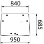 Pare-brise JOHN DEERE ER386119