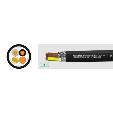 Câble HELUKABEL EMVUV2YSLCYKJ425
