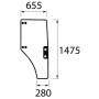 Vitre de porte UNIVERSEL ER047313N