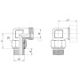 Raccord VOSS EWSC16SR12WD