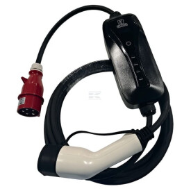 Cable de carga EV tipo 2 enchufe CEE 22 kW 32 A 5 m UNBRANDED EVC221345