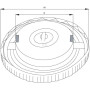 Bouchon de carburant UNIVERSEL FCMT52