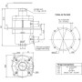 Filtre d'aspiration MP FILTRI FAS025M25