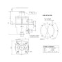 Filtre d'aspiration MP FILTRI FAS025M25