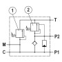Vanne de déchargement FLUIDPRESS FPMSEPDP383510
