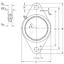 Logement de palier SKF FYTJ504