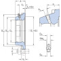 Logement de palier SKF FYJ520
