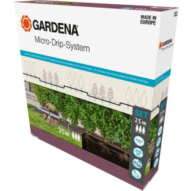 Kit de riego por microgoteo Micro-Drip (25 m) GARDENA GA13500