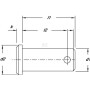 Boulon de fourche UNIVERSEL GAP8CR