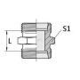 Raccord droit UNIVERSEL GS15LP050KR