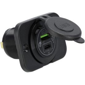 USB-C + USB-A Buchse 12/24V Unterputzmontage BLAUPUNKT GSM052