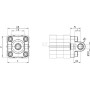 Tourillon CAMOZZI H4140