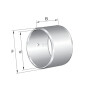 Bague intérieure INA/FAG IR40X50X20IS1
