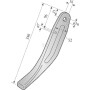 Dent de herse AMAZONE KE0103