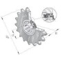 Pignon INA/FAG KSR16L010101709