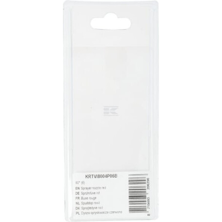 Buse de pulvérisateur rouge UNIVERSEL KRTVI8004P06B