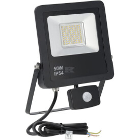 Proiettore LED'50W 6500K Sensore UNIVERSALE KRFL50865SBK