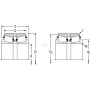 Roulement à rouleaux côniques TIMKEN L4464390025