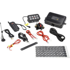 8-Kanal-Schalttafel + Bluetooth + Radiofrequenzen UNIVERSAL LA112SWITCHBTRF