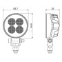 Lampe de travail LED UNIVERSEL LA10606