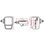 Phare LED UNIVERSEL LA1021VHEAT