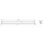 Barre lumineuse UNIVERSEL LA10815