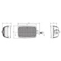 Phare de travail LED CASE IH LA104211