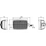 Phare de travail LED CASE IH LA104211