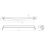 Barre lumineuse UNIVERSEL LA10824