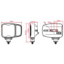 Phare LED UNIVERSEL LA10215HEAT