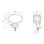 Phare de travail LED UNIVERSEL LA10906