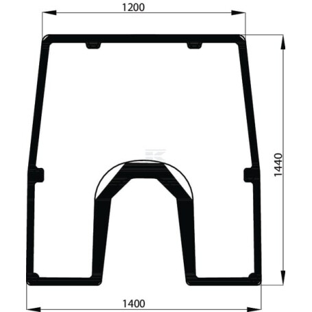 Pare-brise UNBRANDED L173349N