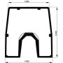 Pare-brise UNBRANDED L173349N