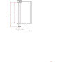 Circlip tube carré UNIVERSEL LPS863KR