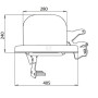 Siège passager UNBRANDED LVB25717N