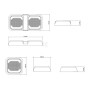 Feu arrière LED UNIVERSAL LA40090
